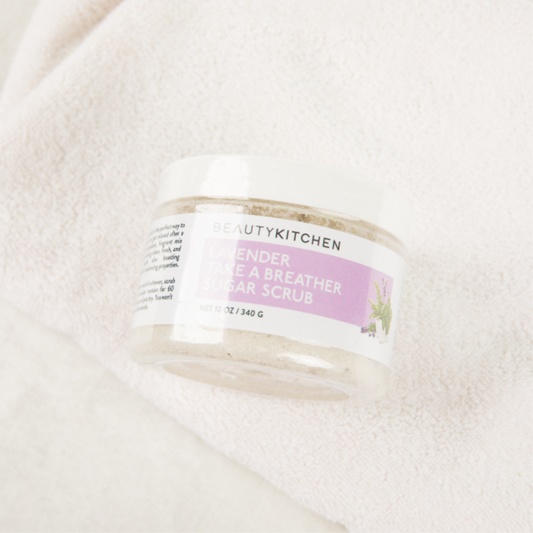 Lavender Take a Breather Face and Body Sugar Scrub
