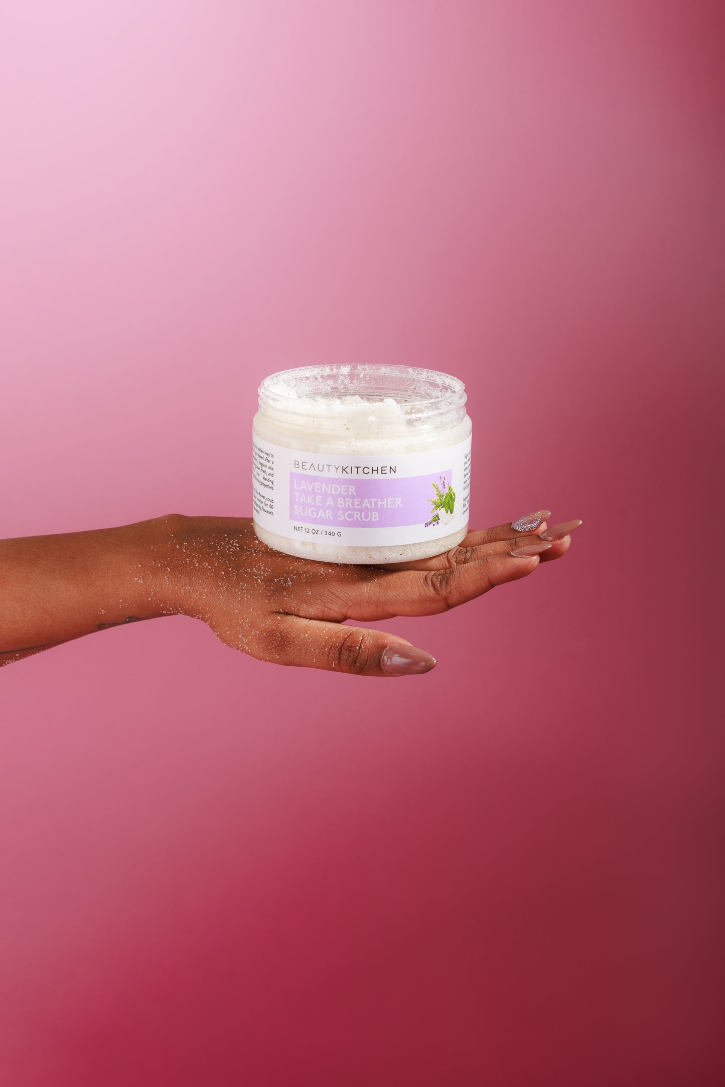 Lavender Take a Breather Face and Body Sugar Scrub