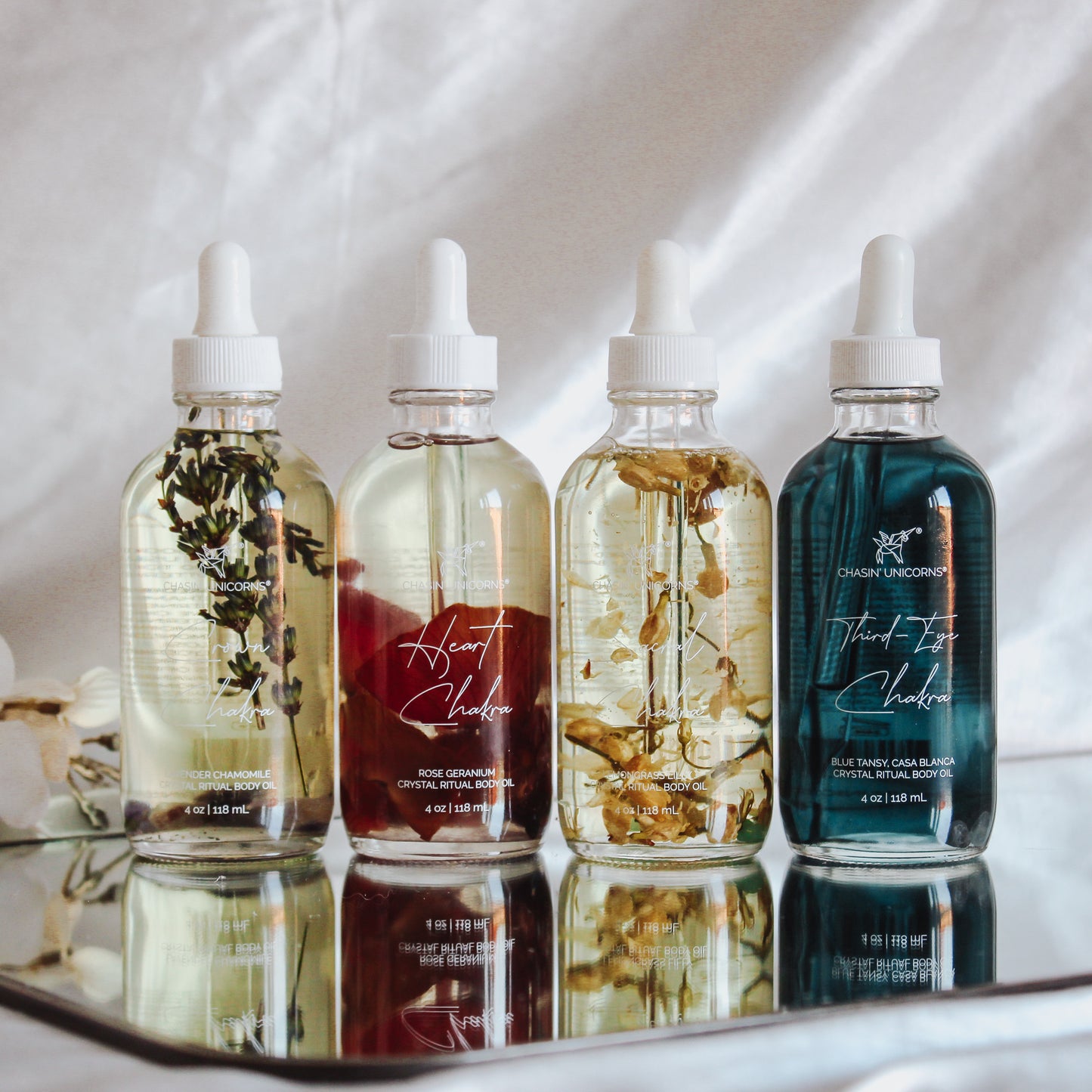 Chakra Ritual Body Oil Set