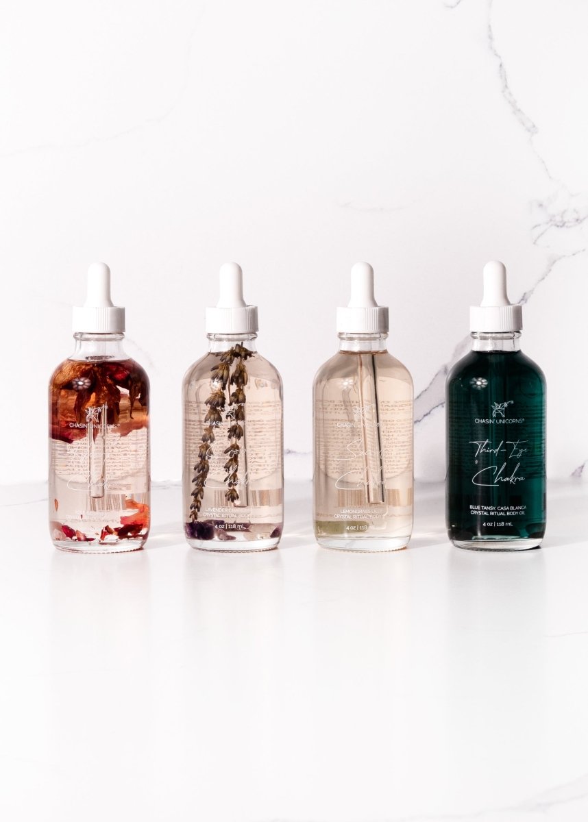 Chakra Ritual Body Oil Set - Chasin' Unicorns