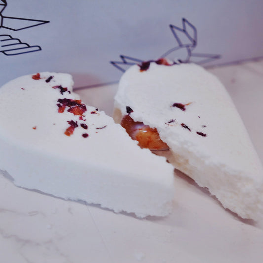 Tainted Love Heart Bath Bomb - Chasin' Unicorns