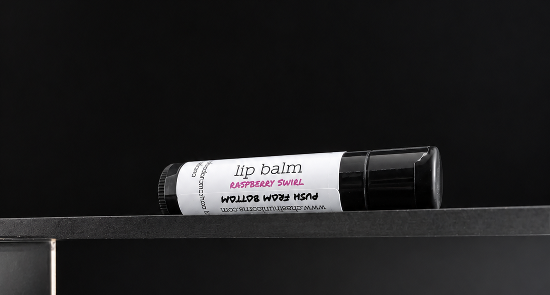 Raspberry Swirl Lip Balm