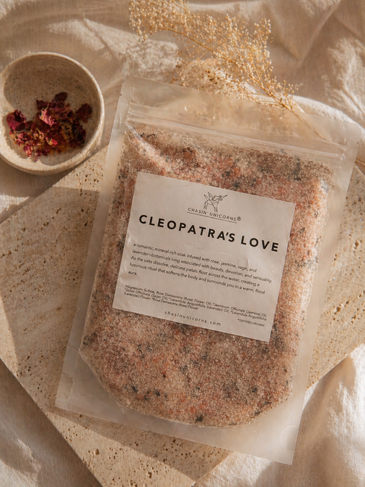 Cleopatra’s Rose Quartz Bath Salt