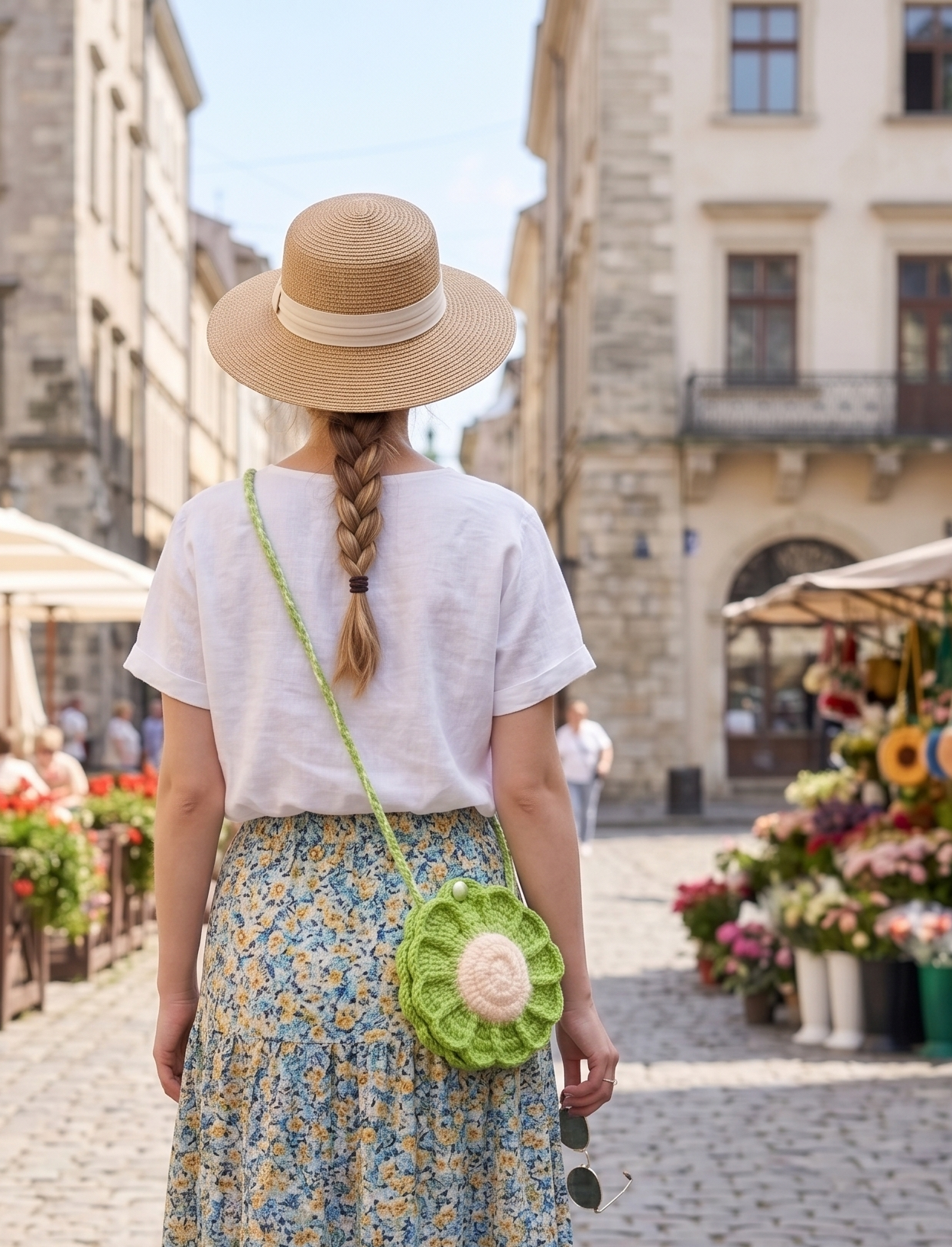 Sunflower Crochet Sling Bags 🌻