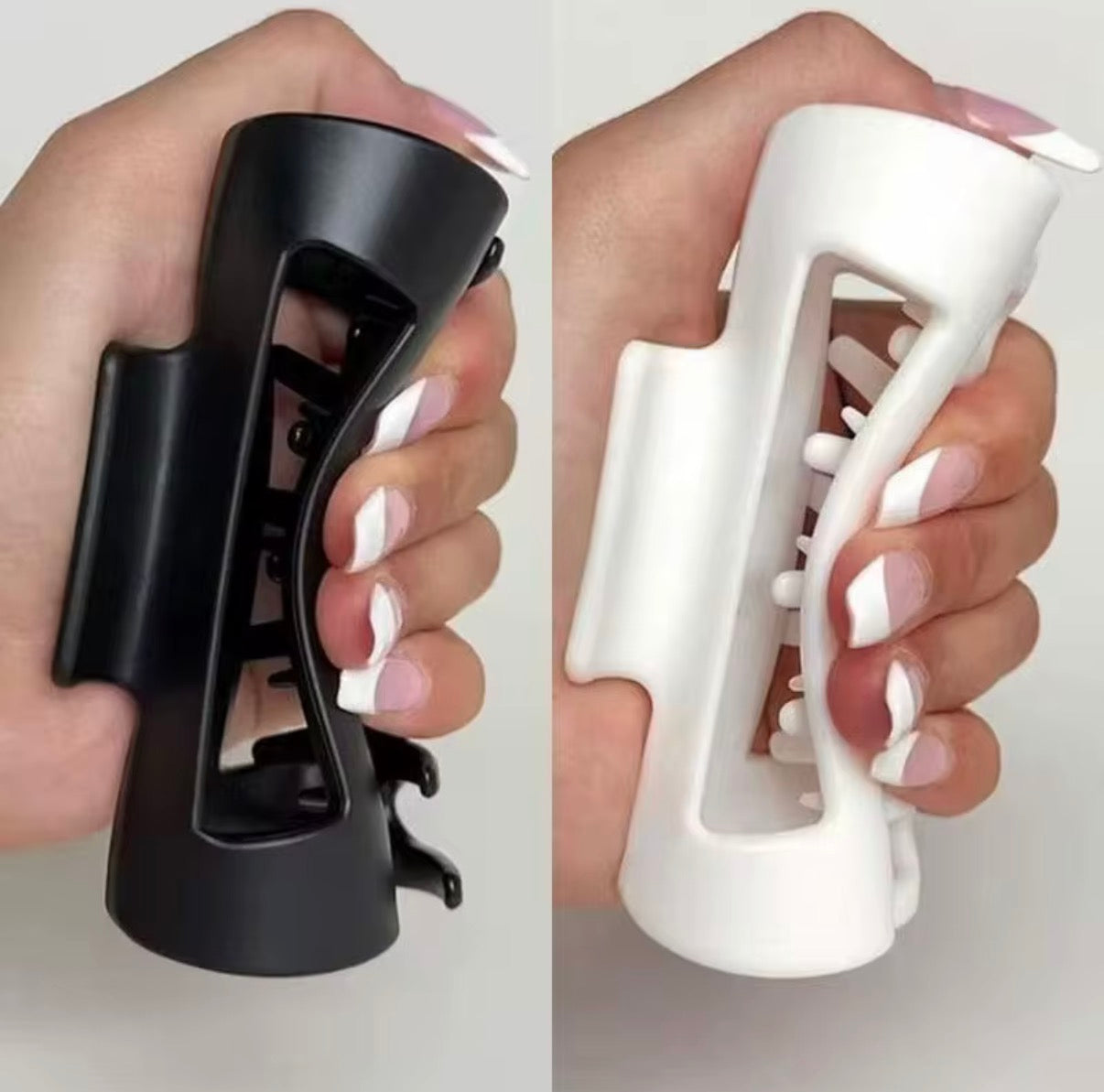 Rubber Hair Clip for flexible Hair Clamps