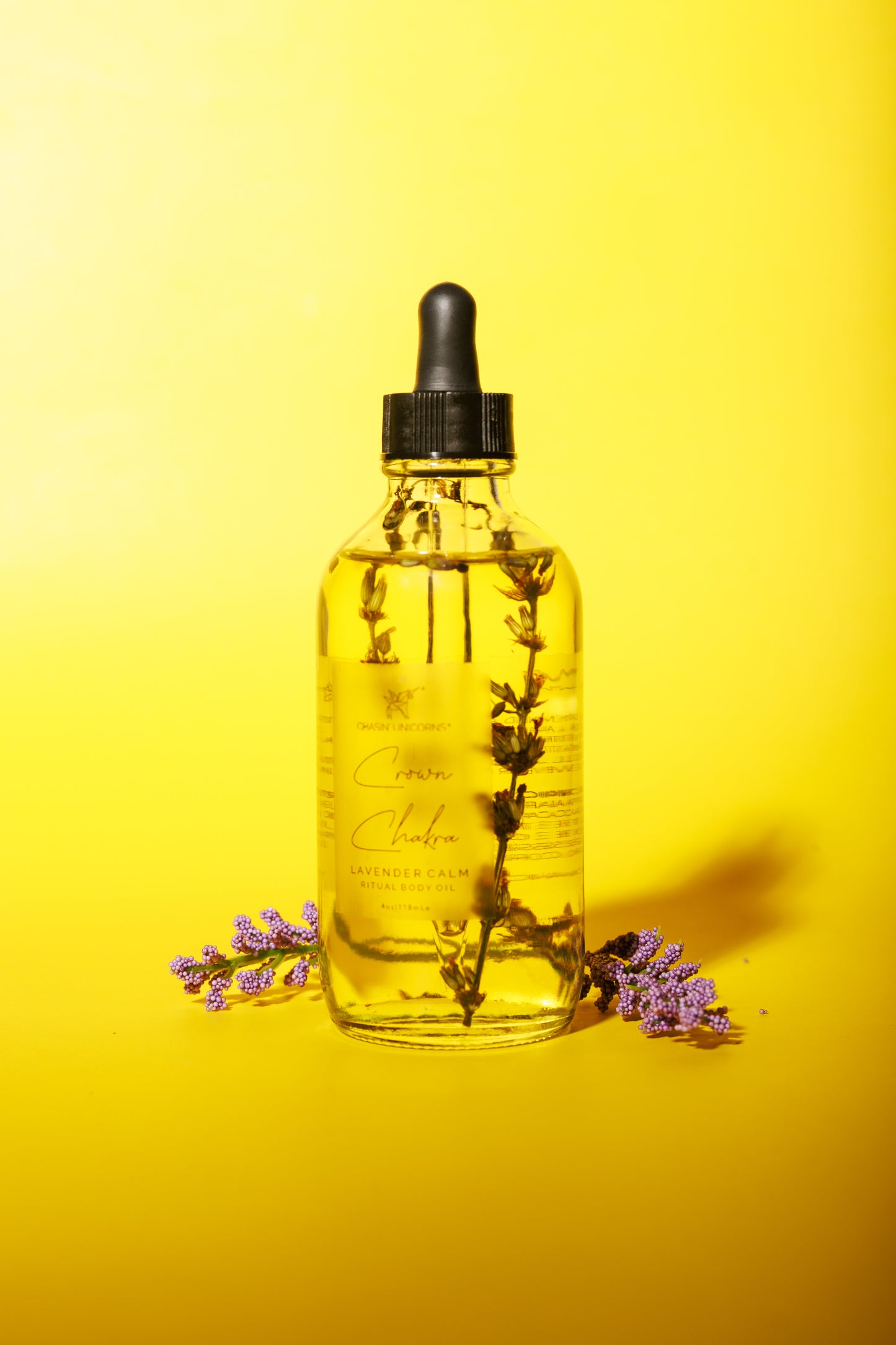Crown Chakra Ritual Body Oil - Lavender