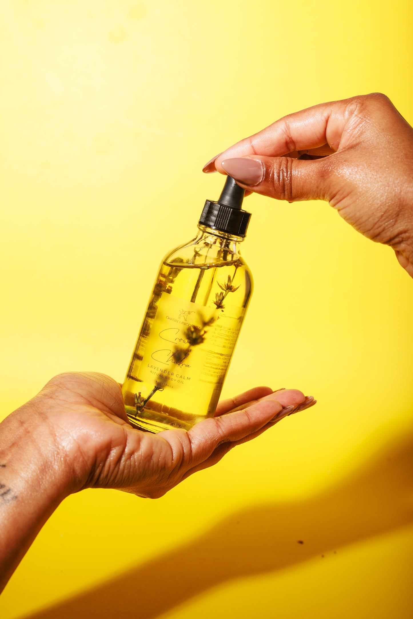 Crown Chakra Ritual Body Oil - Lavender