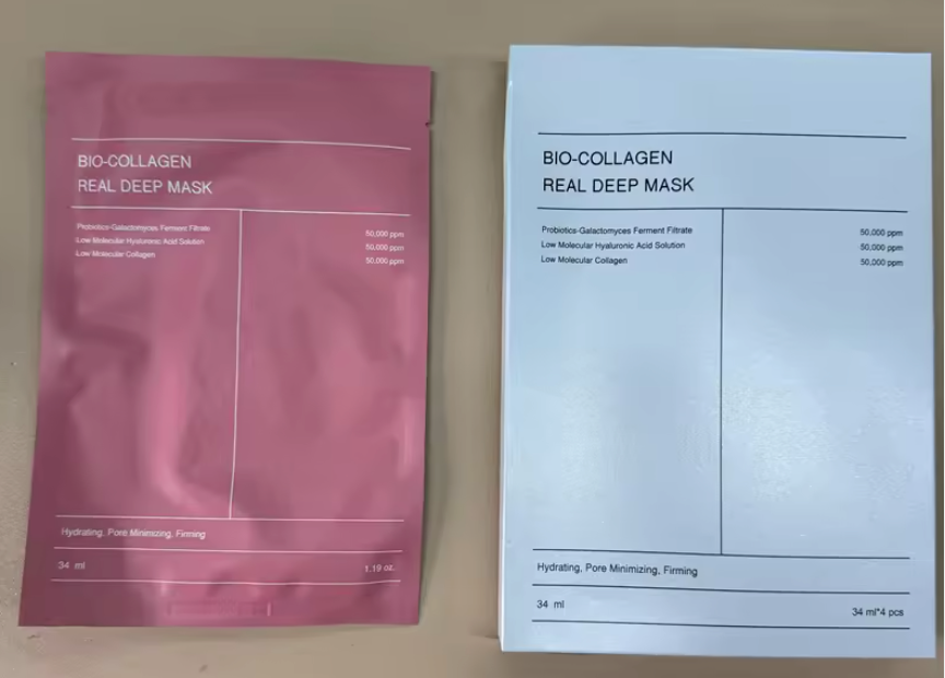 Bio-Collagen Real Deep Face Mask (Pack of 4)