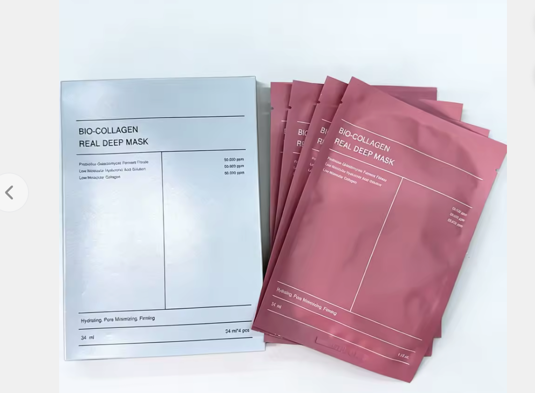 Bio-Collagen Real Deep Face Mask (Pack of 4)