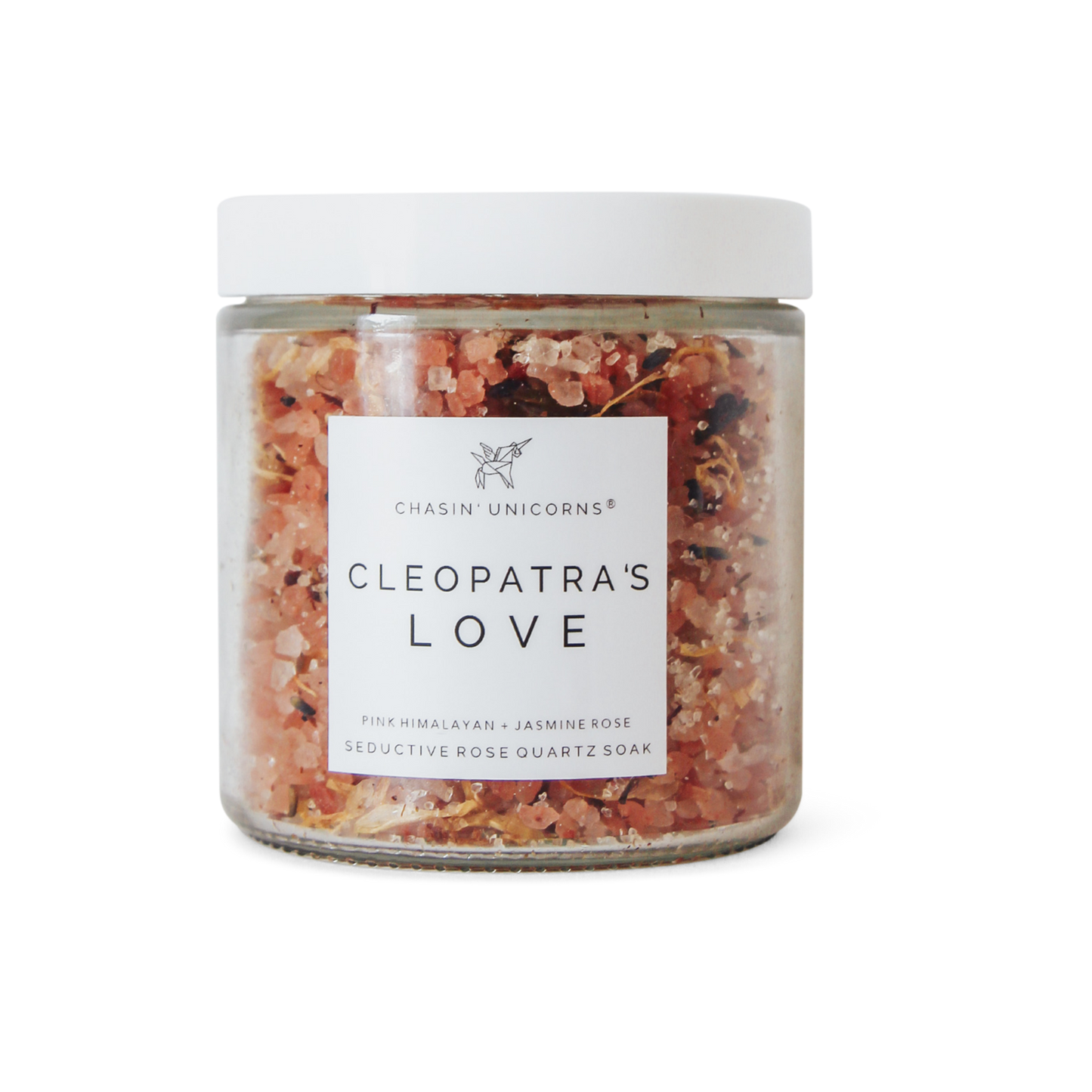 Cleopatra’s Rose Quartz Bath Salt