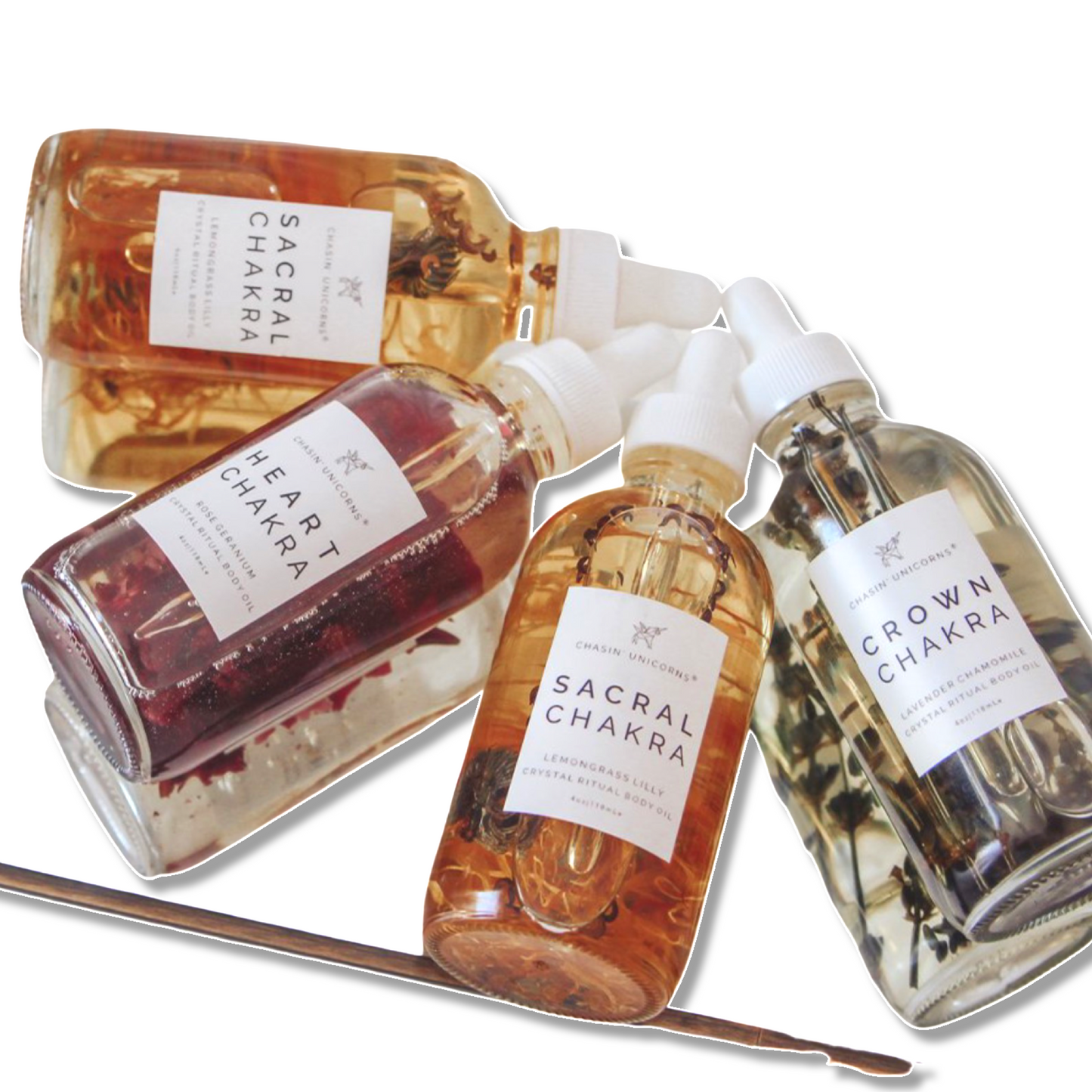 Chakra Ritual Body Oil Trio