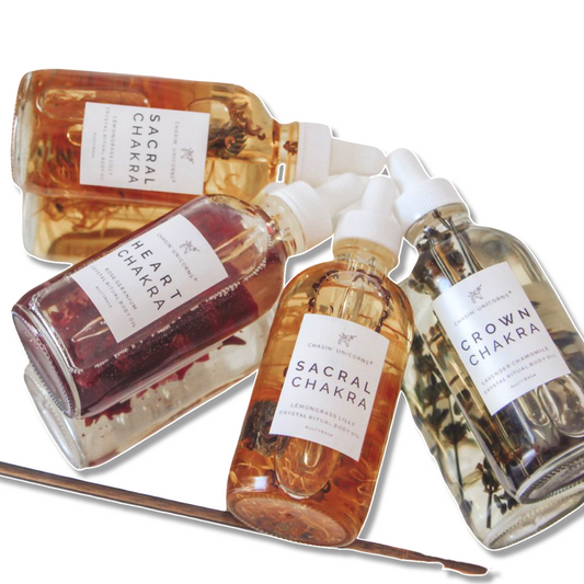 Chakra Ritual Body Oil Pack