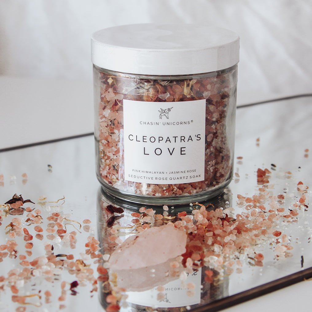Cleopatra’s Rose Quartz Bath Salt - Chasin' Unicorns