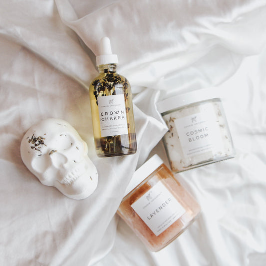 LAVENDER CROWN CHAKRA SET - THE CALMING - Chasin' Unicorns