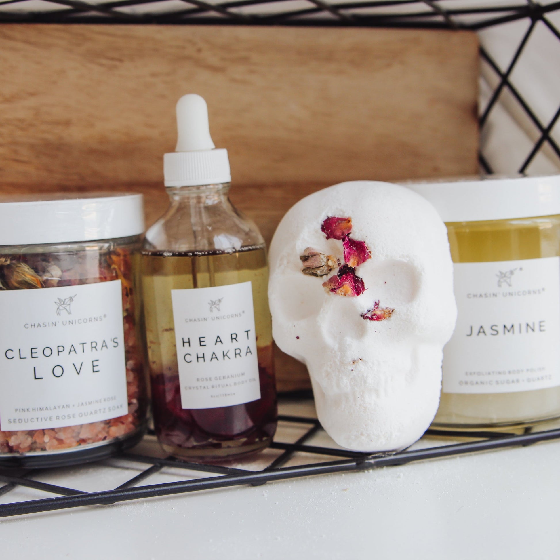 THE LOVE SET - JASMINE ROSE HEART CHAKRA - Chasin' Unicorns