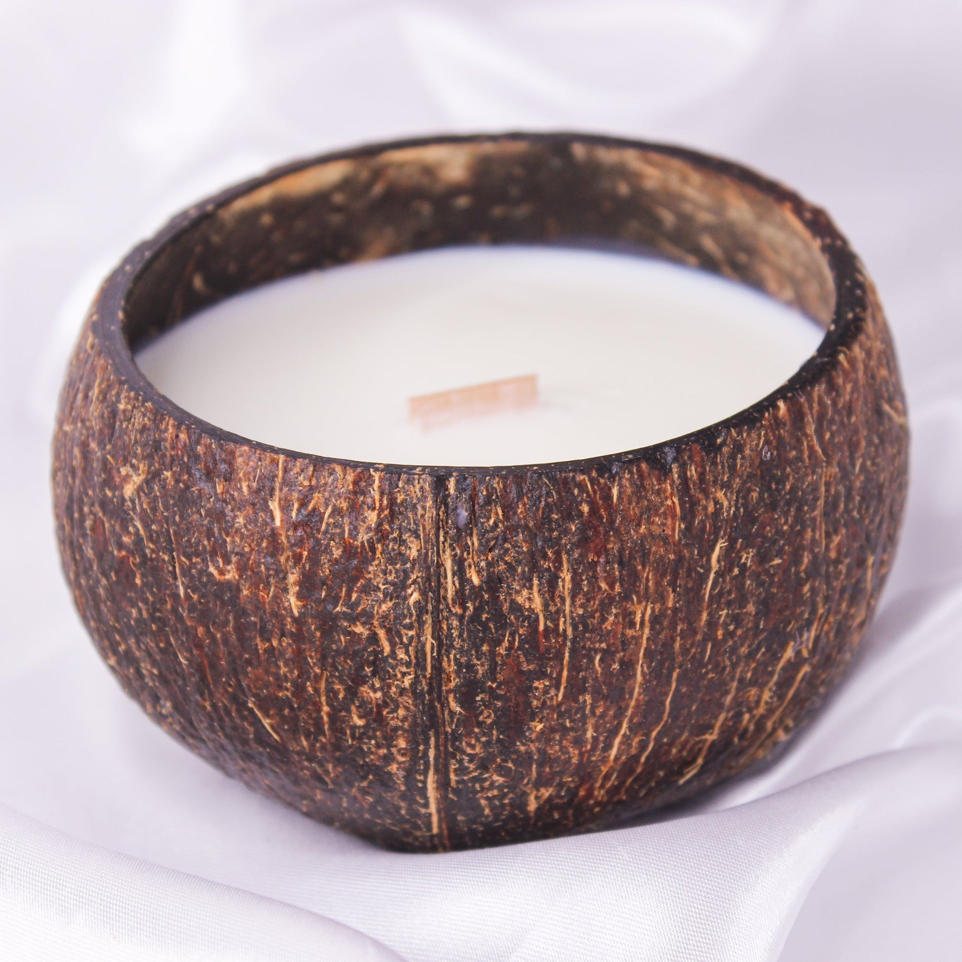 Vanilla Coconut Shell Candle - Chasin' Unicorns
