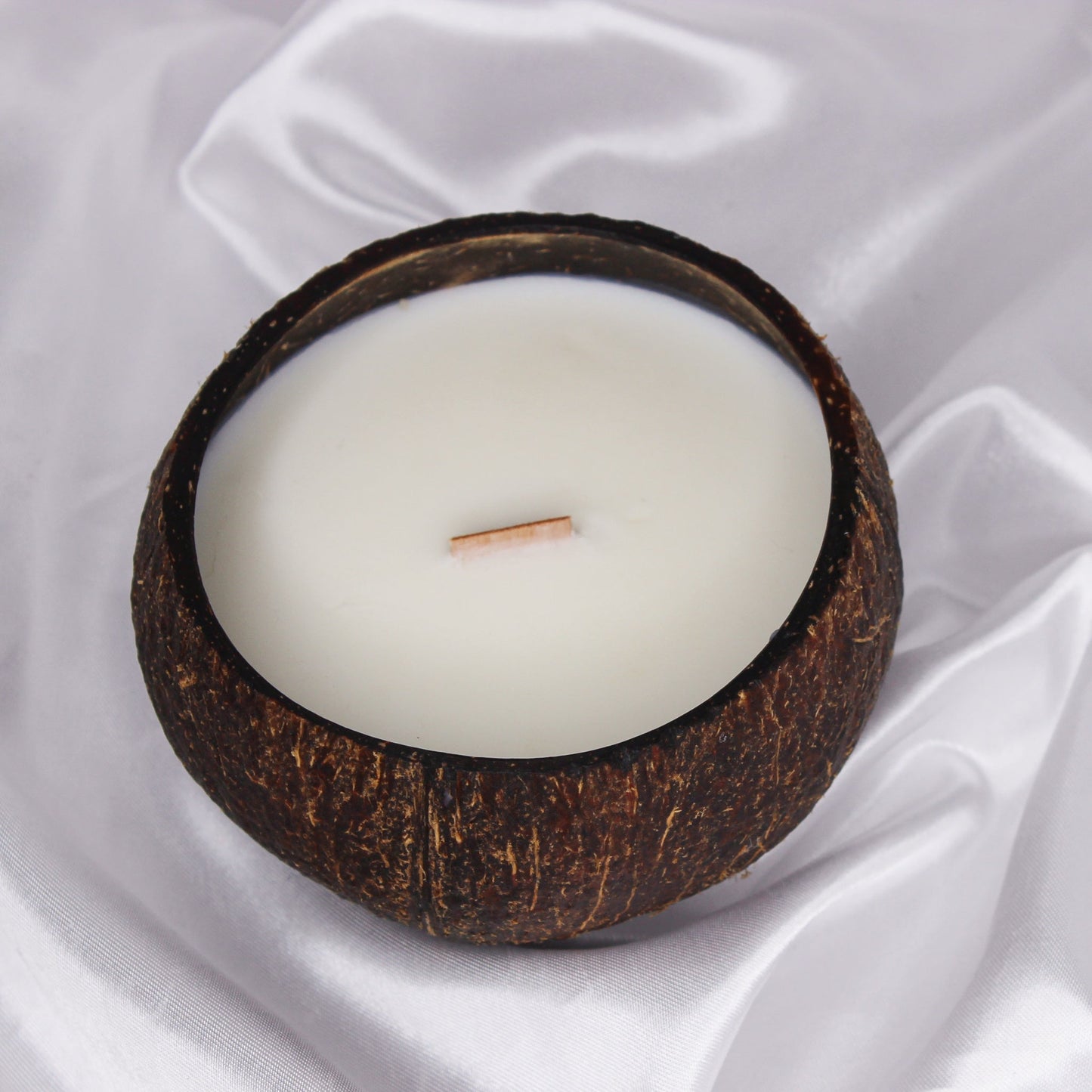 Vanilla Coconut Shell Candle - Chasin' Unicorns